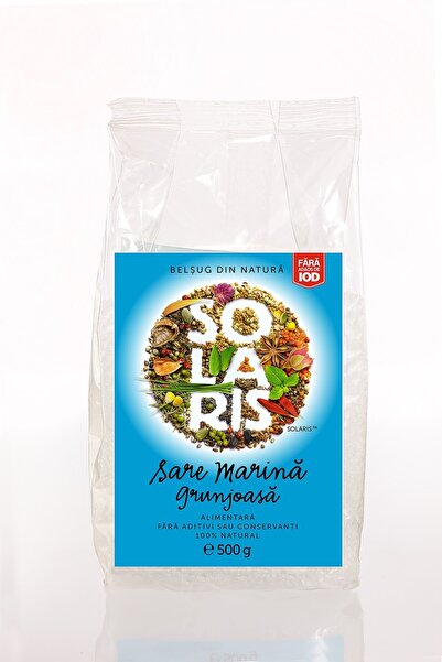 SOLARIS Sare de mare grunjoasă 500g