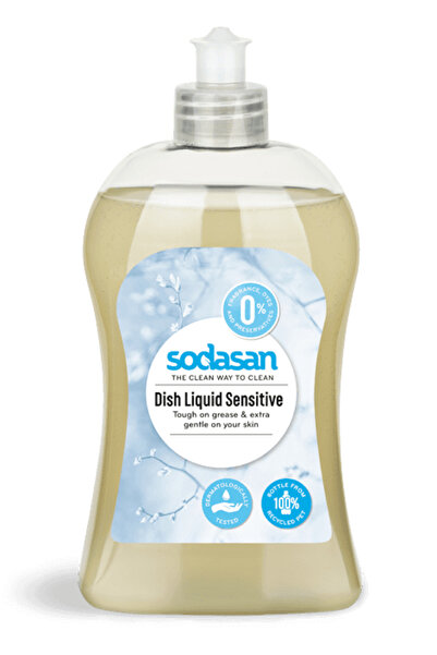 JollyMag Detergent vase lichid bio Sensitiv 500ml SODASAN