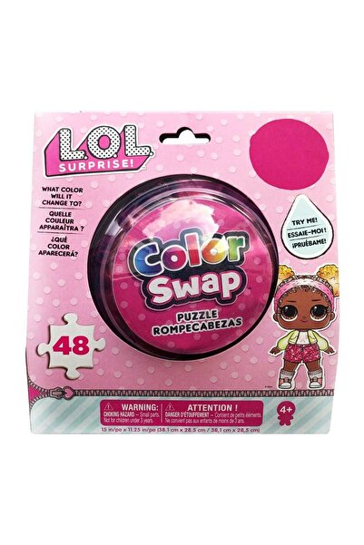 JollyMag Puzzle LOL cu 48 de piese, schimbare de culoare