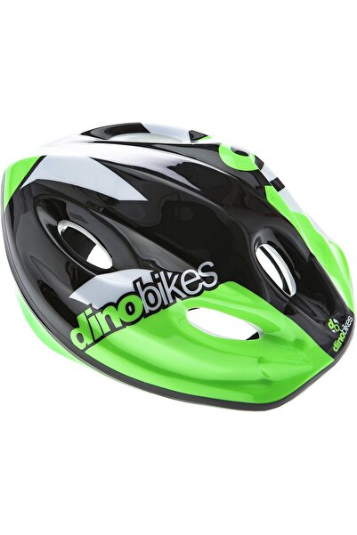 JollyMag Casca de protectie Dino Bikes negru si verde