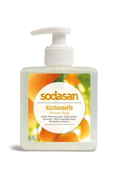 Sodasan Sapun lichid bucatarie scos mirosuri degresat maini 300ml SODASAN