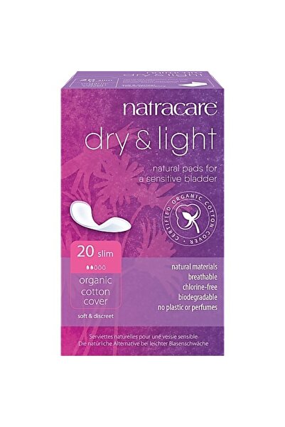 Natracare Absorbante bio incontinenta urinara Slim, 20 buc