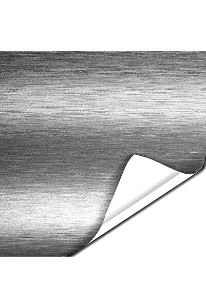 Avex Rolă folie aluminiu imitație metalică periat gri 1,52x30m