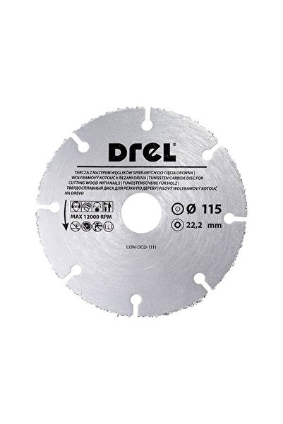 JollyMag Disc diamant segmentat, lemn, taiere uscata, 115 mm/22.2 mm, Drel