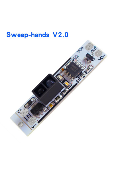 Choice3 مفتاح مسح يدوي واحد، 2-1 قطعة، مستشعر حركة بالأشعة تحت الحمراء 12 فول...