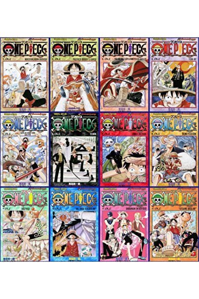 Gerekli Şeyler Yayıncılık One Piece 10 Cilt Türkçe Manga Set (1-2-3-4-5-6-7-8...