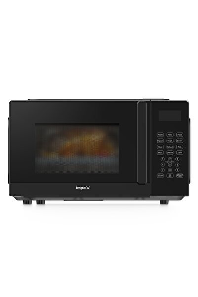 İMPEX ميكروويف رقمي سعة 20 لترًا، 700 واط، 8 إعدادات مسبقة، 10 مستويات طاقة، ...