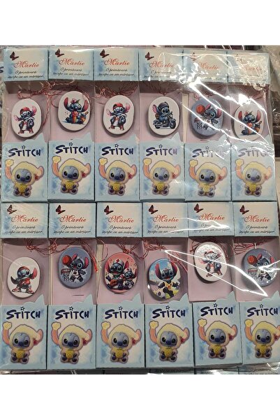 OEM Set 24 Martisoare Copii – Personaj Cartoon Extraterestru Albastru| Cadou ...