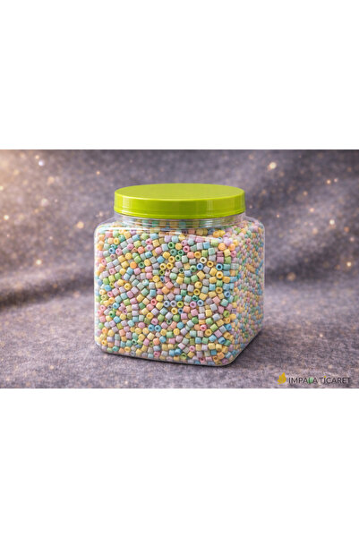 IKEA Pyssla Pastel Renklerde Boncuk, Yaklaşık 13.000 Adet