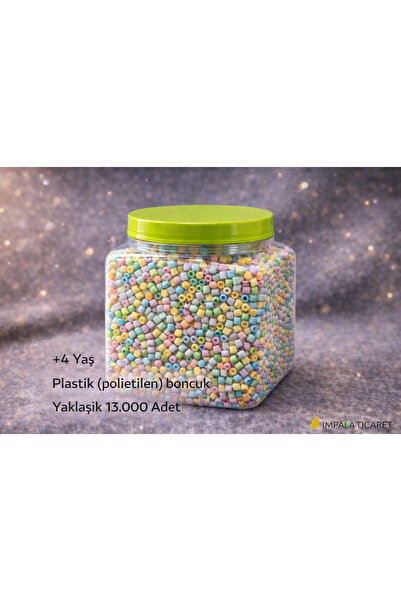 IKEA Mărgele Pyssla în culori pastelate, aproximativ 13.000 de bucăți