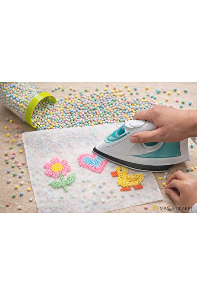 IKEA Pyssla Pastel Renklerde Boncuk, Yaklaşık 13.000 Adet