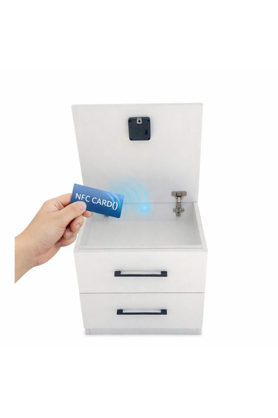 Mobx NFC Kilitli Gizli Bölmeli Komodin İki Çekmeceli – Güvenli Ve Şık Depolam...