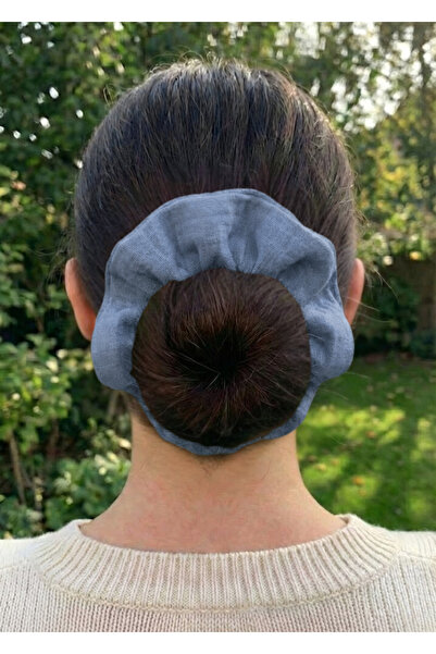 Joyous Mom Kids Βαμβακερό κλιπ μαλλιών Giant Size Muslin Hair Rubber Oversize