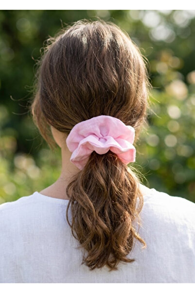 Joyous Mom Kids Βαμβακερό κλιπ μαλλιών Giant Size Muslin Hair Rubber Oversize