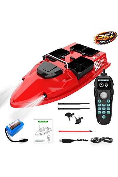 HobbyRcModels Flytec V803 Basic 500M Konumsuz, Yüksek Batarya, 25Km/S Hızlı B...