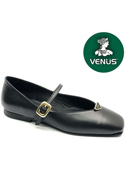 Venüs Pantofi de balerină casual pentru femei, ortopedici, din piele naturală...