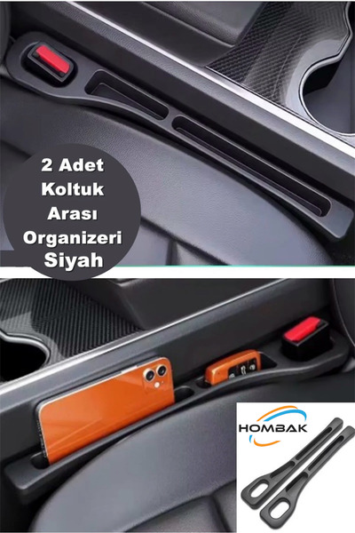 Hombak Organizator pentru scaune auto de generația nouă, flexibil, pentru por...