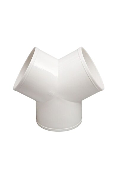 Choice1 وصلة قناة عادم PVC على شكل حرف Y مقاس 150 مم، وصلة قناة تهوية مروحة ش...