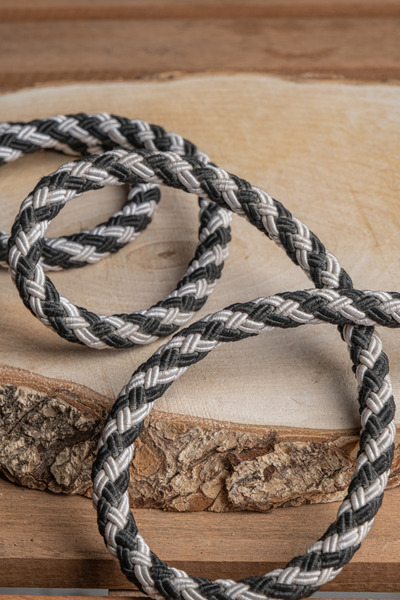 MEFAKS TEKSTİL 10 mm Braided Cord Rope Cord – Bamboo Cord Rope (1 Meter), Supla Runner & Curtain Accessory Making