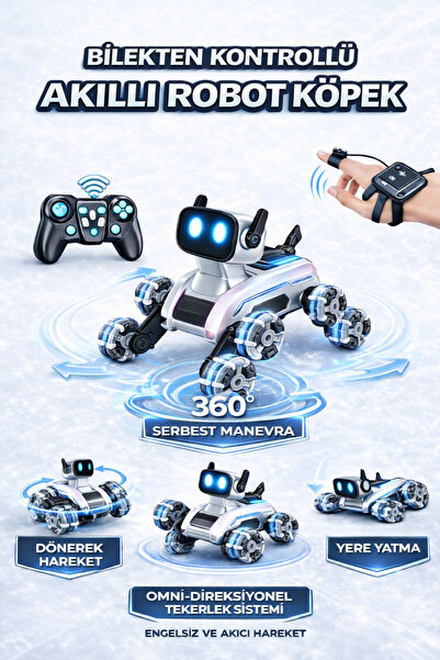 YILDIRIM OYUNCAK Bilekten Kumanda Kontrollü Çok Fonksiyonlu Işıklı Müzikli Şa...