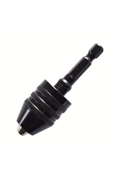 Choice 0.3-6.5 Quick-Change Hex Shank Drill Chuck Set with Round Handle - Ver...