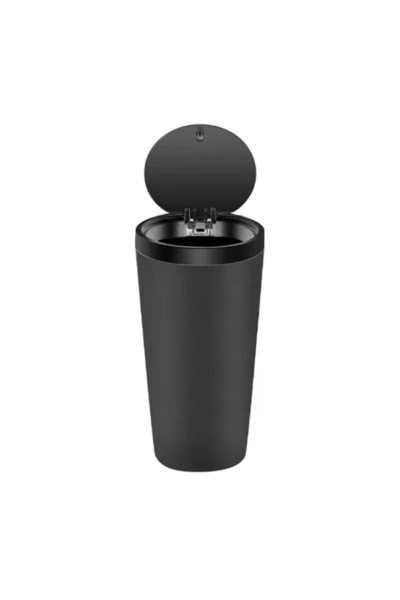 Choice سلة مهملات صغيرة الحجم مانعة للتسرب للسيارة بغطاء منبثق سهل الضغط، متي...