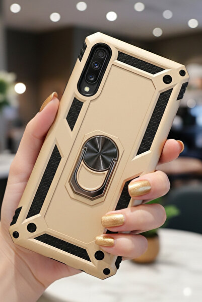 TechTrove Huawei P Smart Pro 2019 Kılıf Yüzüklü Stand Olabilen Magnetic Tpu T...