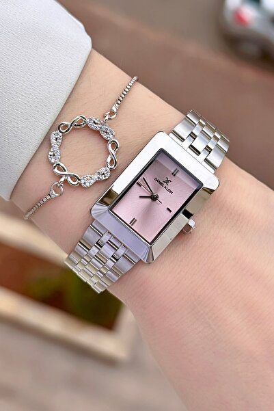 Daniel Klein Dial Pink Codeon Metallic Color 2 Year Warranty 22 mm Women's Wr...