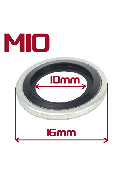 Choice5 100 قطعة M10 (القطر الداخلي 10 مم، القطر الخارجي 16 مم) 100/10 قطع حش...