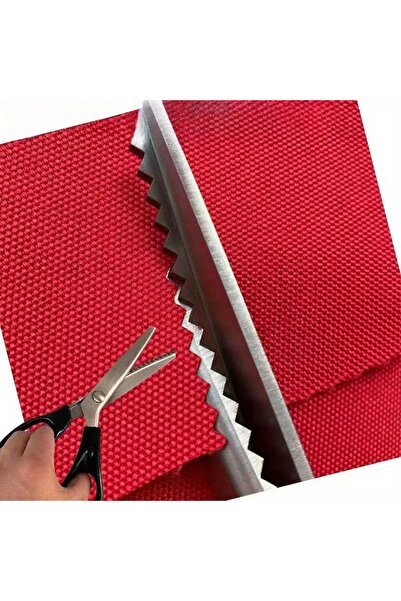 Choice مقص خياطة مثلث الشكل ذو أسنان منشارية احترافية، مقص خياطة متعرج، مقص خ...