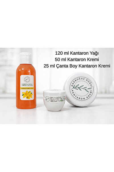 Darboğaz Doğal Yöresel Ürünler Mucize Kantaron SETİ Sarı Kantaron Yağı + Kant...