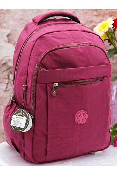 betto's Σχολική τσάντα Bvt-2300 Αδιάβροχη υφασμάτινη τσάντα πλάτης Unisex