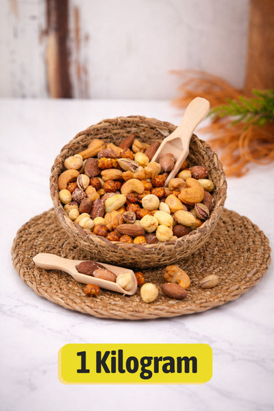 ÜLKÜ KURUYEMİŞ (1 KG) Taze 1. Kalite Lüks Lüx Çerez Ekstra Karışık Kuruyemiş