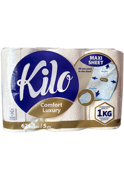 Don Pedro Hârtie igienică 5 straturi 6 role/set, KILO