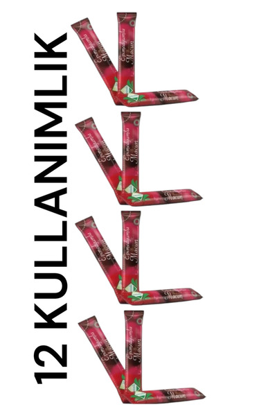 SEVİANA Ballı Bitkisel Karışımlı Atom Kuvvet Mesir Macun 12x12 gr Stick Paket