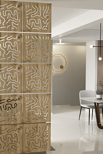 kayasan ahşap Kayasan ® Lazer Kesim Sarkıt Paravan, Ahşap Seperatör, Oda Ayır...