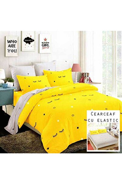 Patul Lenjerie Bubmac Finet, Pucioasa, Pat Dublu, 2 Persoane, Cearceaf Cu Ela...