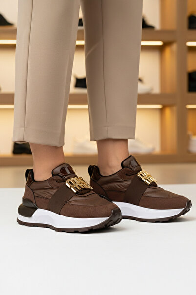 TW Tonny White Newyork - 055 Yüksek Tabanlı Günlük Slip-On Ortopedik Kadın Yü...