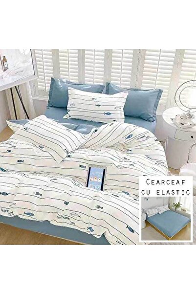 Patul Lenjerie Bubmac Finet, Pucioasa, Pat Dublu, 2 Persoane, Cearceaf Cu Ela...