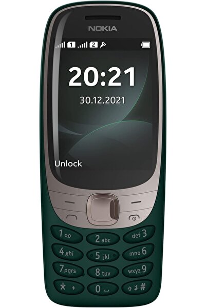 Nokia نوكيا6310 الاسطوري لون أخضر وذهبي شريحتين اتصال للاتصالات والرسائل