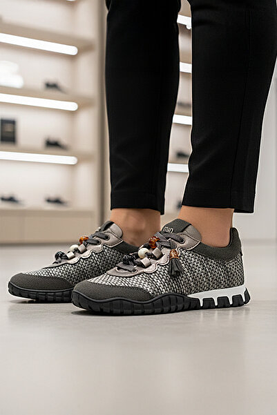 TW Tonny White Tokyo - 193-1 Pantofi sport din paie pentru femei, cu detalii ...