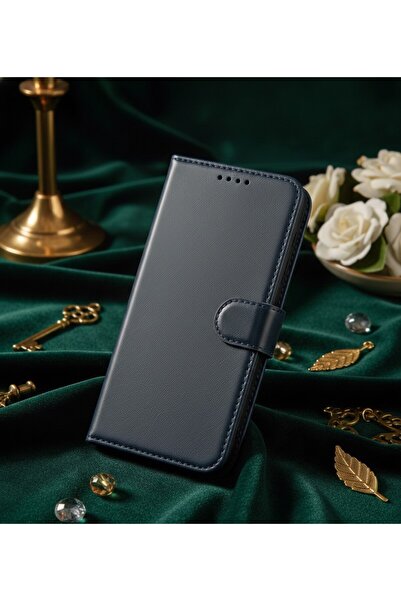 AKSEFİZZ iPhone 13 Mini Case with Front and Back Protection, Leather Design, ...