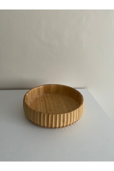 Şen Mobilya Bambu Salata Kasesi 22 Cm Curve