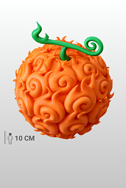 FigürDizayn قطعة واحدة من فاكهة الشيطان فاكهة النار 10 سم ميرا ميرا نو مي فروت