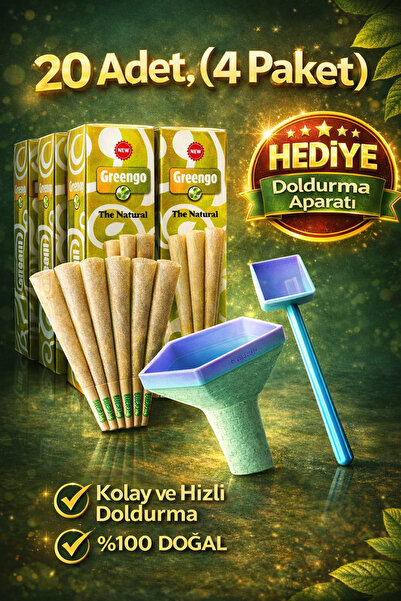 Greengo 20’Li BAHARAT DOLDURMA FİŞEĞİ + DOLDURMA APARATI HEDİYE
