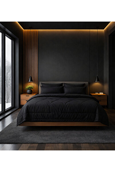 FoamZone 10-piece plain microfiber comforter