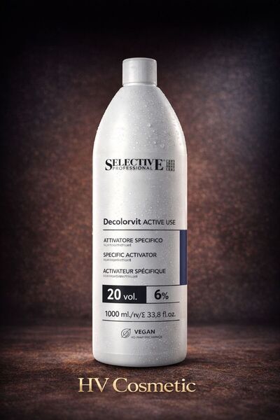 Selective Decolorvit Active Use 20 Volum 1 Litre Oksidan ( Yeni Amblalaj )