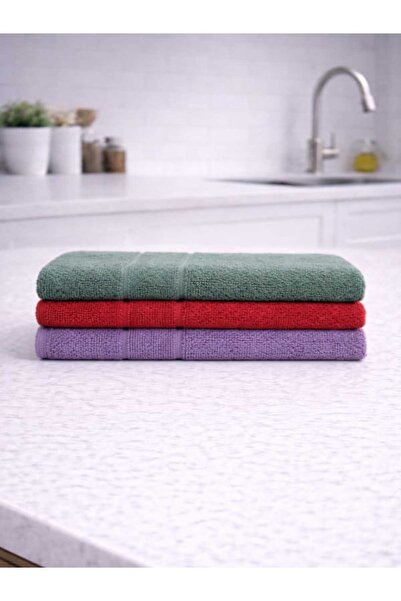 Özdilek Kalın & Yumuşak Kare Mutfak Havlusu 3 lü (33x33)