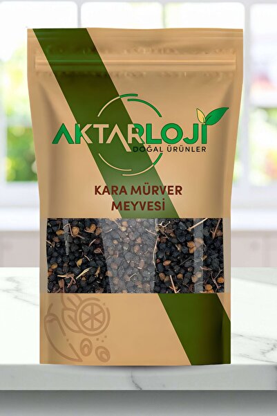 aktarloji 100 Gr Kara Mürver Meyvesi Kurusu - Katkısız & Doğal