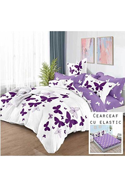 Patul Lenjerie Bubmac Finet, Pucioasa, Pat Dublu, 2 Persoane, Cearceaf Cu Ela...